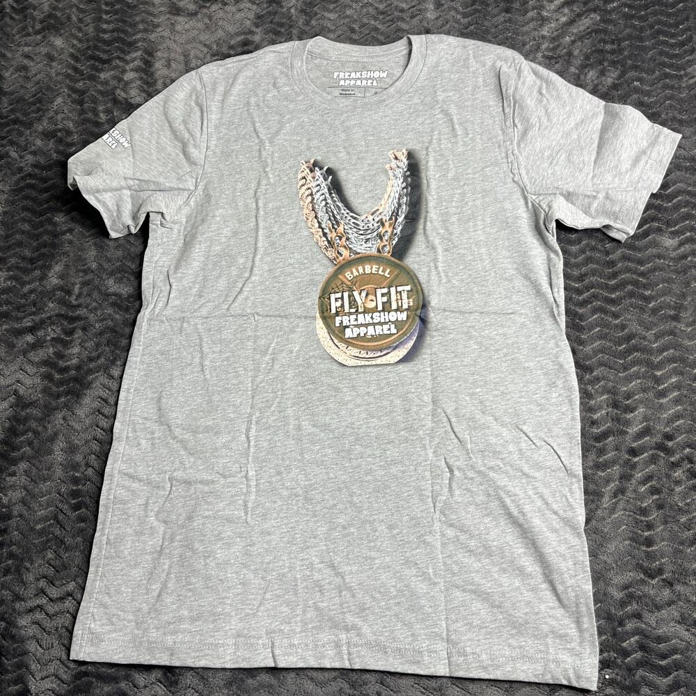Freakshow Apparel Men's M T-Shirt gray NEW